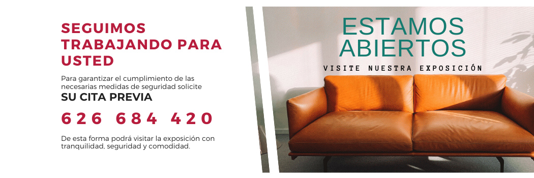 Visite exposición de sofás en Zaragoza